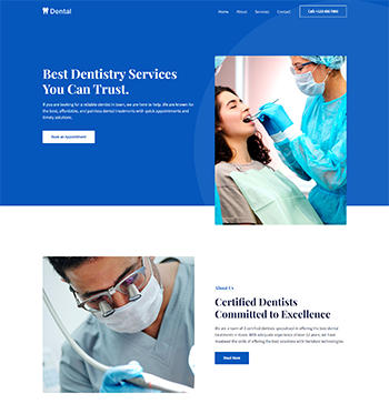 Medical-doctor & Dentist website